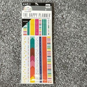 The Happy Planner Brights Washi Sticker Book